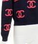 Chanel Vintage Pre-owned Cashmere tops Blue Dames - Thumbnail 1