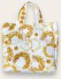 Chanel Vintage Pre-owned Cotton chanel-bags White Dames - Thumbnail 2