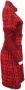 Chanel Vintage Pre-owned Cotton dresses Rood Dames - Thumbnail 2