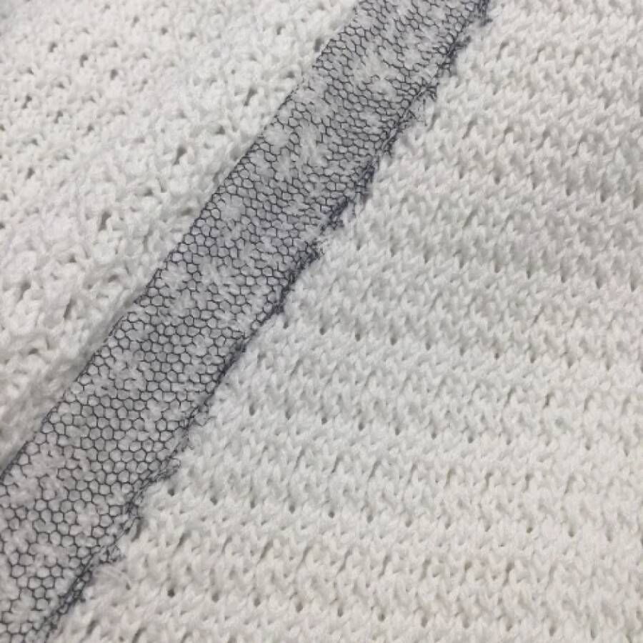 Chanel Vintage Pre-owned Cotton tops White Dames