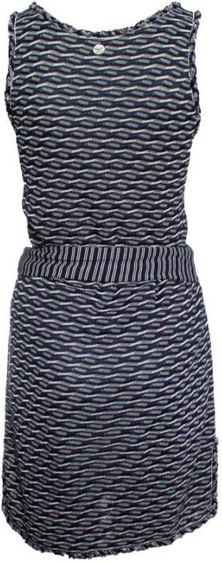 Chanel Vintage Pre-owned dress Blauw Dames