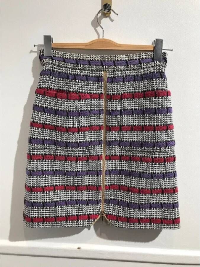Chanel Vintage Pre-owned Fabric bottoms Meerkleurig Dames