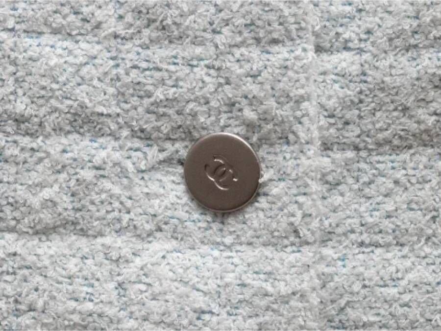 Chanel Vintage Pre-owned Fabric tops Blue Dames