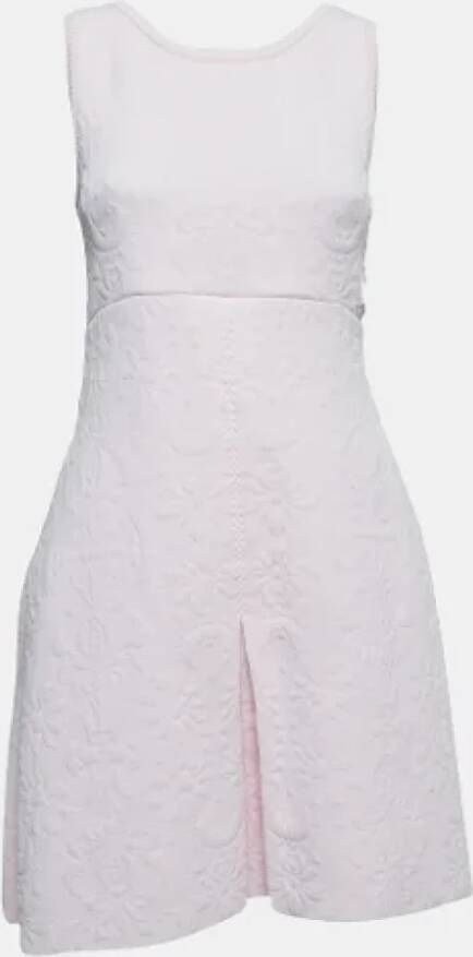 Chanel Vintage Pre-owned Knit dresses Pink Dames