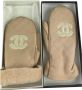 Chanel Vintage Beige Gewatteerde Leren Handschoenen Beige Dames - Thumbnail 2