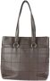 Chanel Vintage Pre-owned Leather totes Bruin Dames - Thumbnail 2