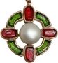 Chanel Vintage Pre-owned Metal chanel-jewelry Yellow Dames - Thumbnail 2