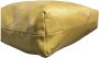 Chanel Vintage Beige Leren Shopper Tas met Groot Logo Tweedehands Beige Dames - Thumbnail 2