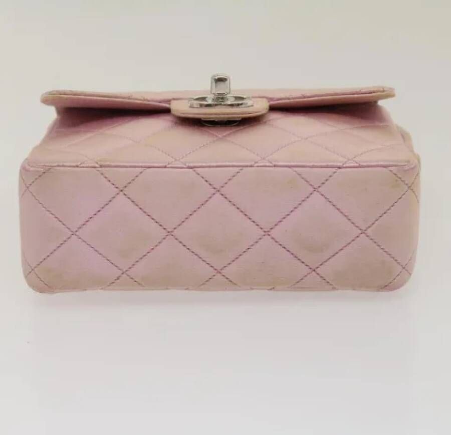 Chanel Vintage Pre-owned Silk chanel-bags Roze Dames