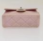 Chanel Vintage Pre-owned Silk chanel-bags Roze Dames - Thumbnail 2