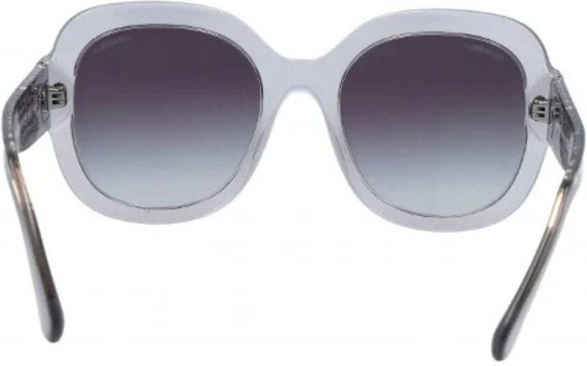 Chanel Vintage zonnebril upgrade voor modebewuste vrouwen Grijs Dames