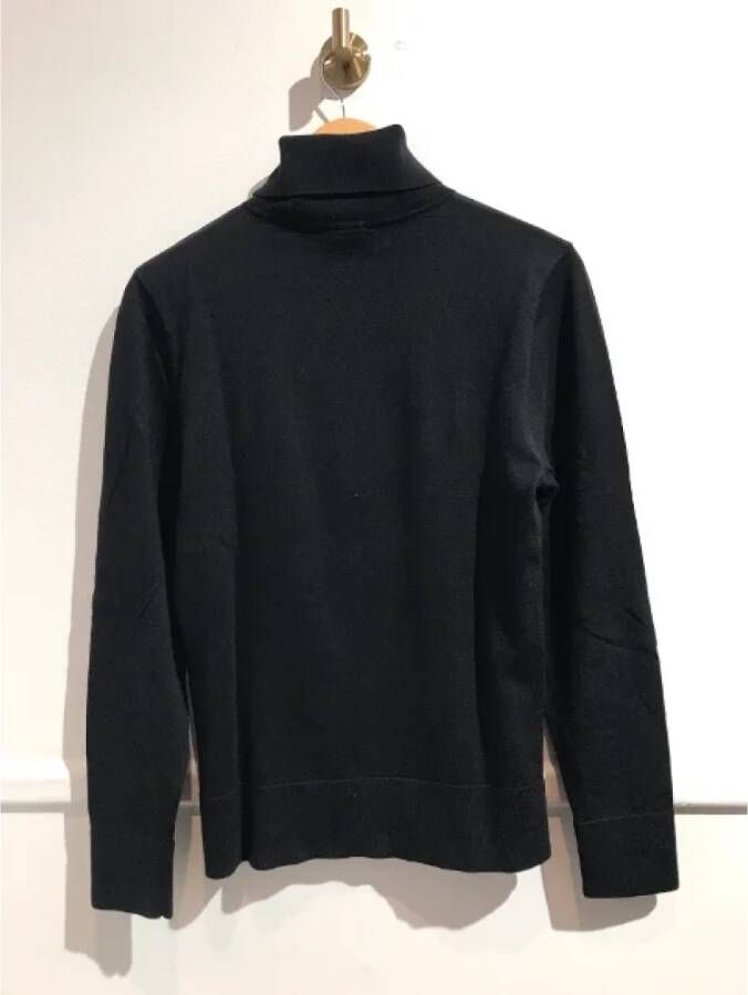 Chanel Vintage Pre-owned Wool tops Black Dames