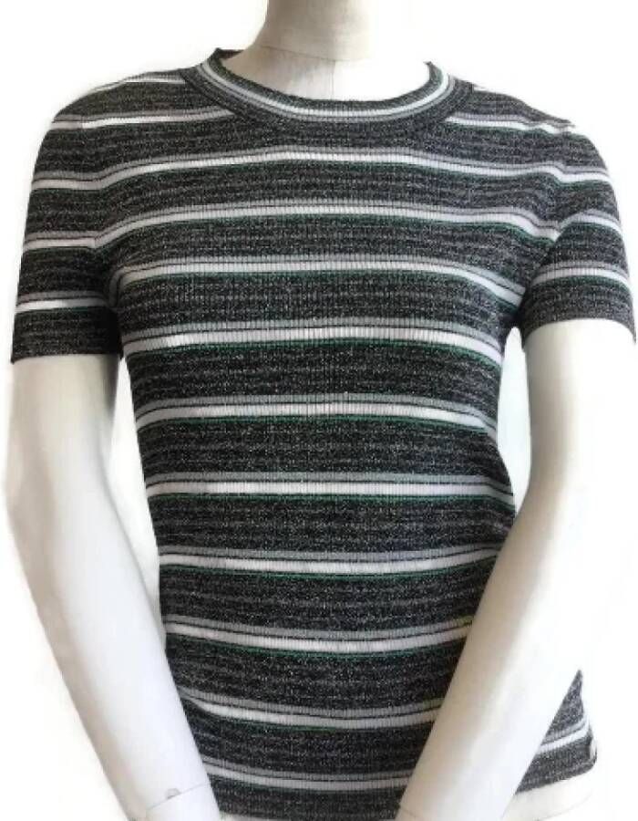 Chanel Vintage Pre-owned Wool tops Zwart Dames