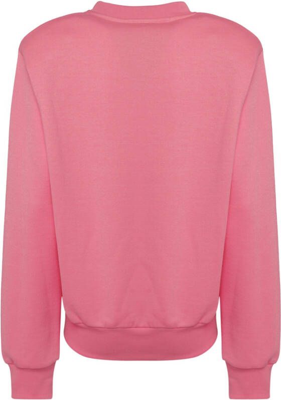 Chiara Ferragni Collection Cotton Sweatshirt With Logo Roze Dames