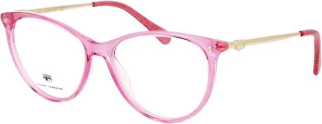 Chiara Ferragni Collection Glasses Roze Dames