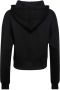 Chiara Ferragni Collection Hooded Cotton Sweatshirt With Eyestar Zwart Dames - Thumbnail 2