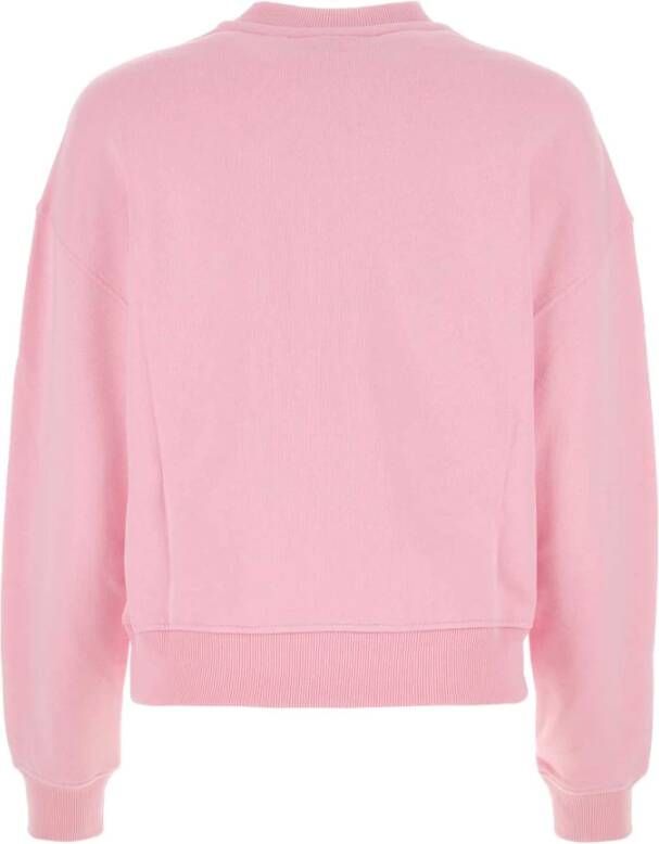 Chiara Ferragni Collection Roze katoenen sweatshirt Stijlvol en comfortabel Roze Dames