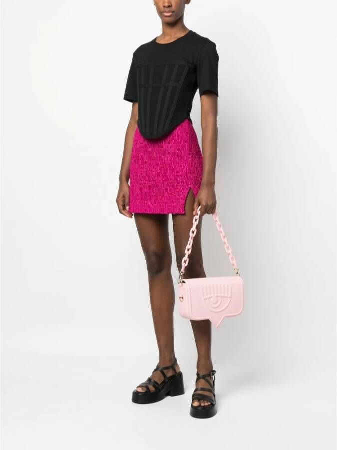Chiara Ferragni Collection Shoulder Bags Roze Dames