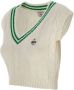 Chiara Ferragni Collection Sleeveless Knitwear Wit Dames - Thumbnail 4