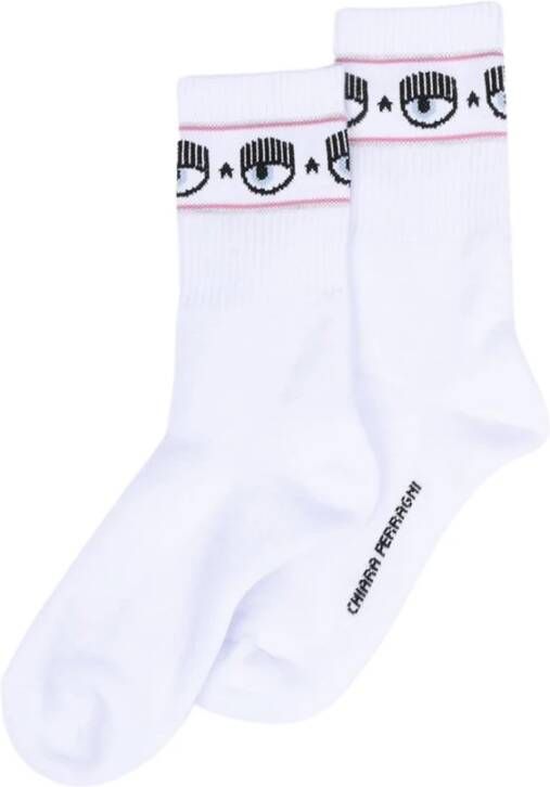 Chiara Ferragni Collection Socks Wit Dames