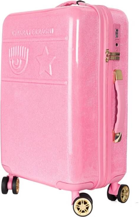 Chiara Ferragni Collection Suitcases Roze Dames