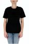 Chiara Ferragni Collection T-shirt girocollo con banda logo floccata donna Chiara Ferragni 73Cbht08-Cjt04 Nero Zwart Dames - Thumbnail 6