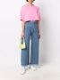 Chiara Ferragni Collection T-shirt 631 Logo Clic Jersey 160 CO Roze Dames - Thumbnail 4