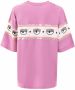 Chiara Ferragni Collection T-shirt Roze Dames - Thumbnail 2