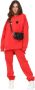 Chiara Ferragni Collection Casual Jogger Broek Red Dames - Thumbnail 2