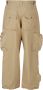 Children Of The Discordance Cropped Trousers Beige Heren - Thumbnail 2