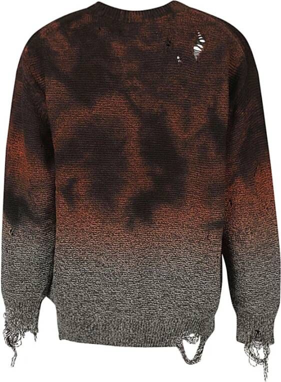 Children Of The Discordance Round-neck Knitwear Rood Heren