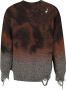 Children Of The Discordance Round-neck Knitwear Rood Heren - Thumbnail 2