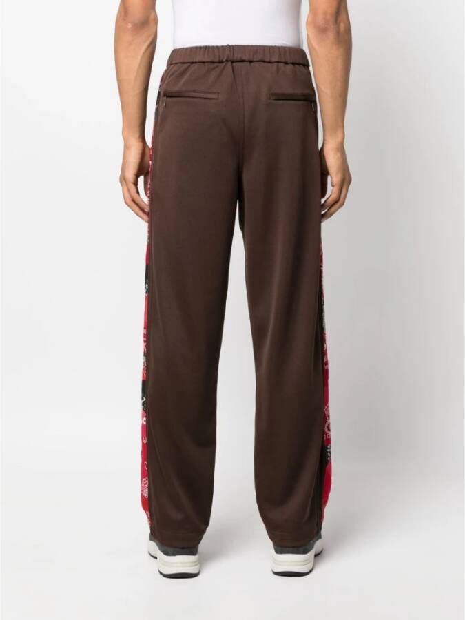 Children Of The Discordance Straight Trousers Bruin Heren