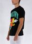 Market Devil Arc Tee the Simpsons Zwart Black Heren - Thumbnail 2
