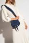 Chloé Crossbody bags Small Marcie Saddle Bag in blauw - Thumbnail 5