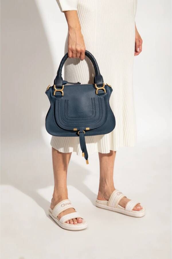 Chloé Marcie Small schoudertas Blauw Dames