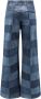 Chloé Multicolor Patchwork Flared Jeans Blauw Dames - Thumbnail 2