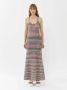 Chloé Gehaakte Mini Jurk met Goudkleurige Details Multicolor Dames - Thumbnail 4