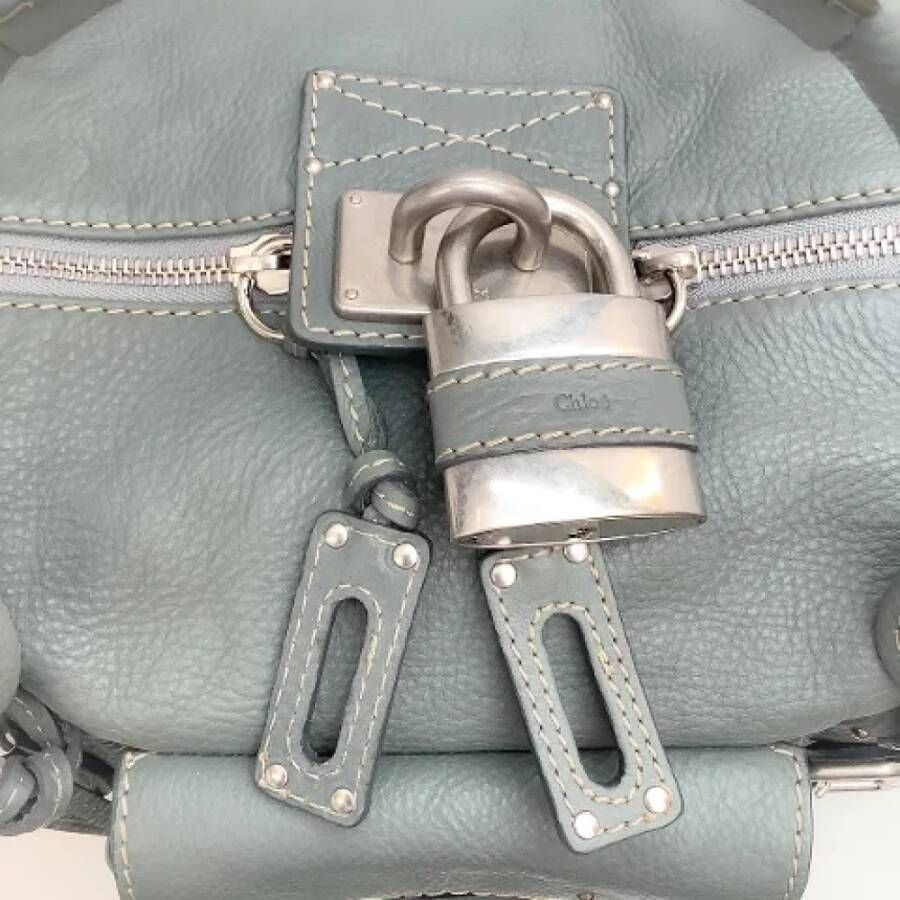 Chloé Pre-owned Leather handbags Groen Dames