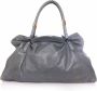 Chloé Pre-owned Lederen shopper met gouden hardware Blue Dames - Thumbnail 3