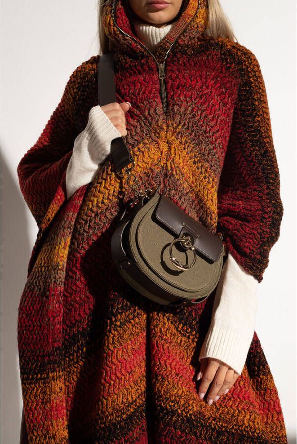 Stella Mccartney Shoppers & Totes Structured Tote Bag With Denim-Like Texture And Bo in blauw - Foto 6