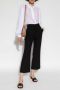 Chloé Zwarte Wollen Broek met Voorsluiting Black Dames - Thumbnail 2