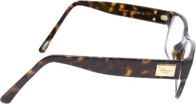 Chopard Pre-owned Acetate sunglasses Bruin Dames
