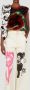 Chopova Lowena Metallic Gebreide V-hals Vest Black Dames - Thumbnail 2
