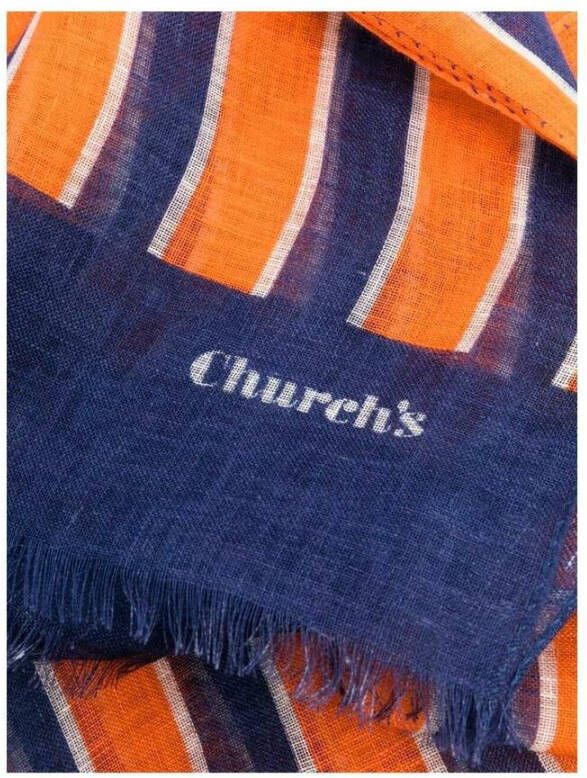 Church's Sjaal 4 Multi Sjaal Oranje Heren