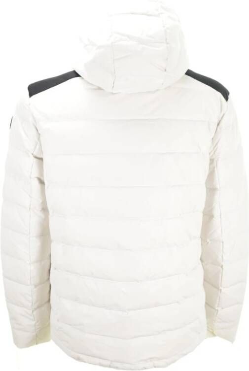 Ciesse Piumini Witte Herenjas met Capuchon Stevenson Model Wit Heren