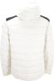 Ciesse Piumini Witte Herenjas met Capuchon Stevenson Model White Heren - Thumbnail 2