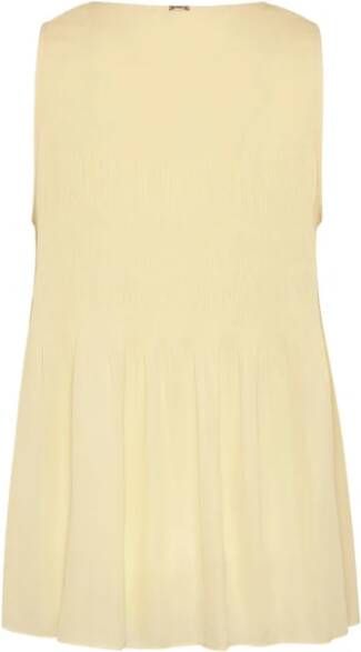 CINQUE Sleeveless Tops Geel Dames