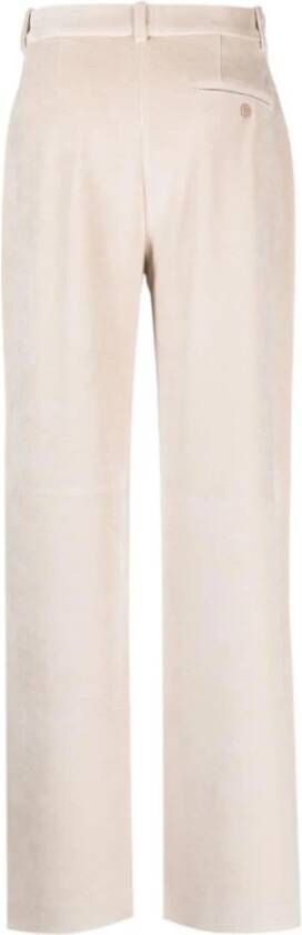 Circolo 1901 Straight Trousers Geel Dames