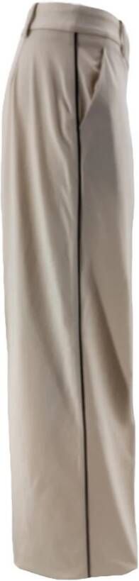 Circolo 1901 Wide Trousers Beige Dames